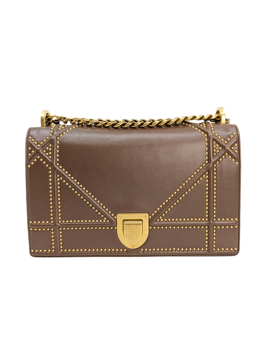 Christian Dior Diorama Brown Medium Bag