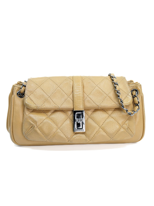 Chanel Quilted Accordion Mademoiselle Flap Bag