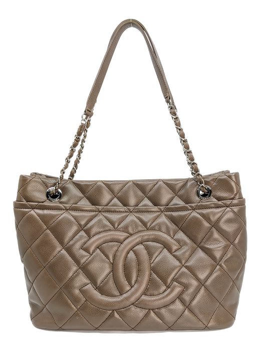Chanel Vintage Soft Tote Etoup Caviar