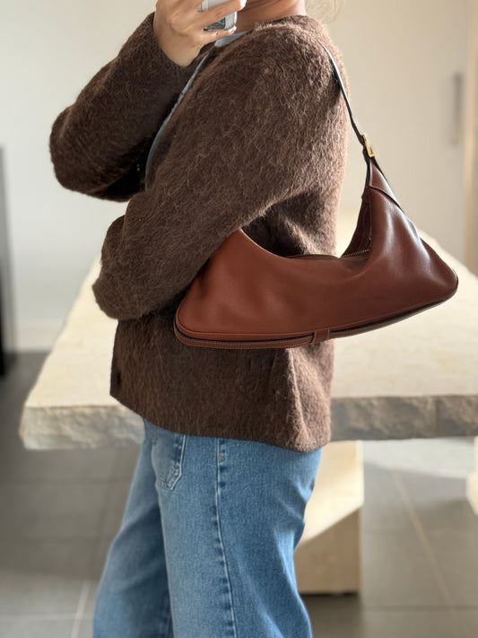 Celine Romy Tan Color Gold Hardware