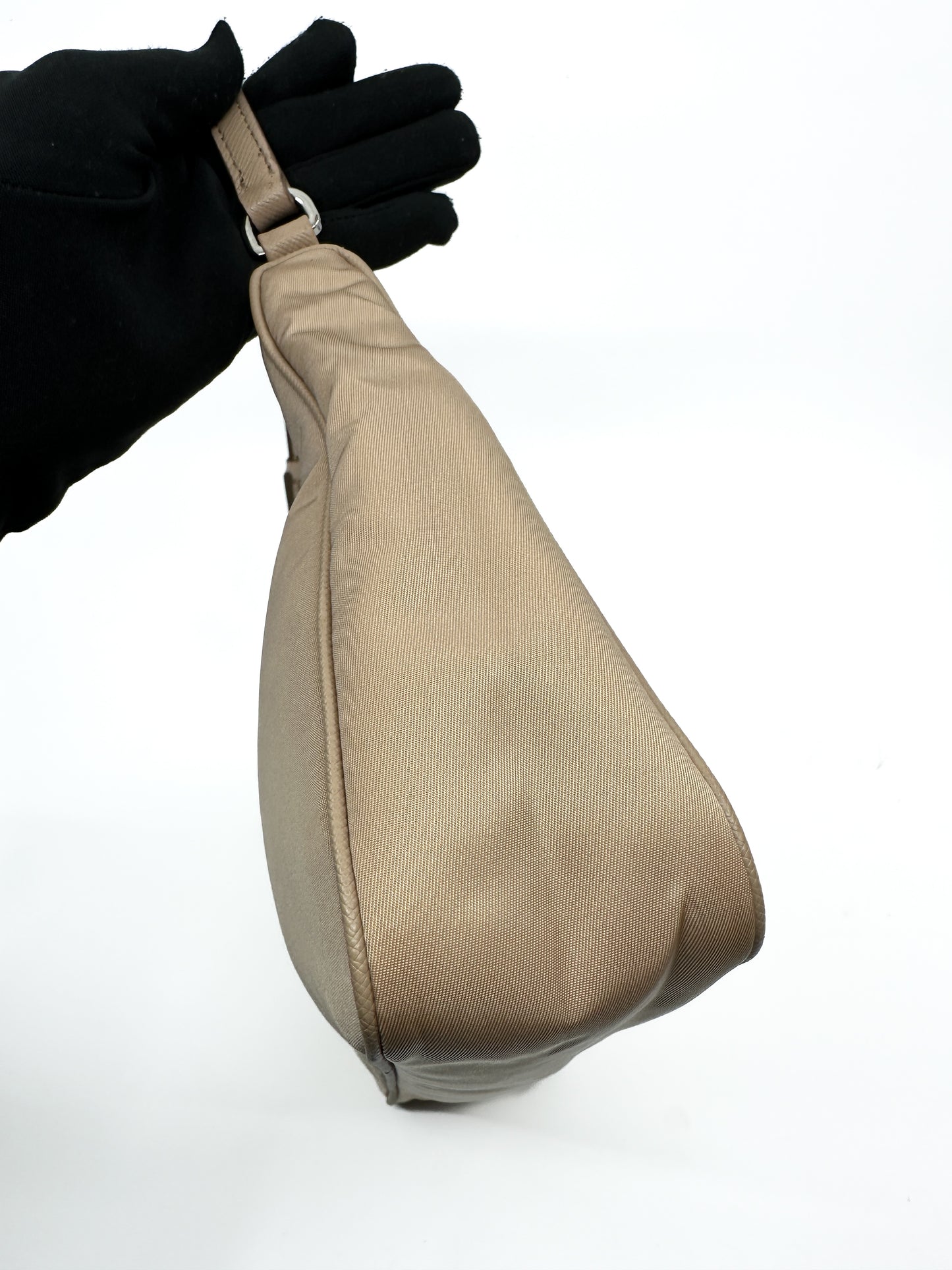 Prada Nylon Re-Edition 2005 in Beige Color