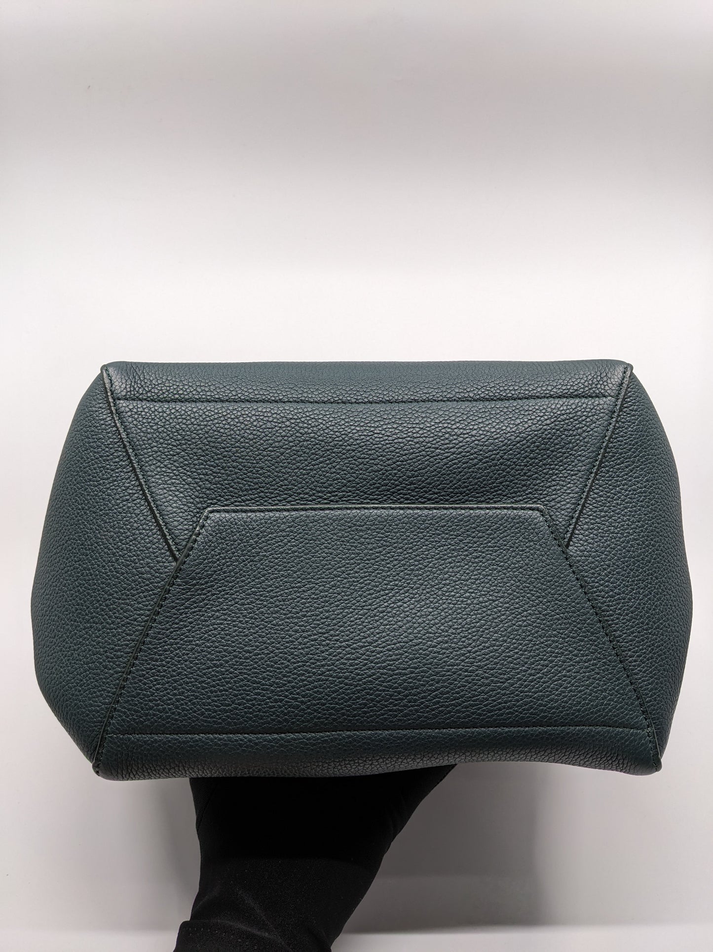 Celine Seau Sangle Tote in Dark Green