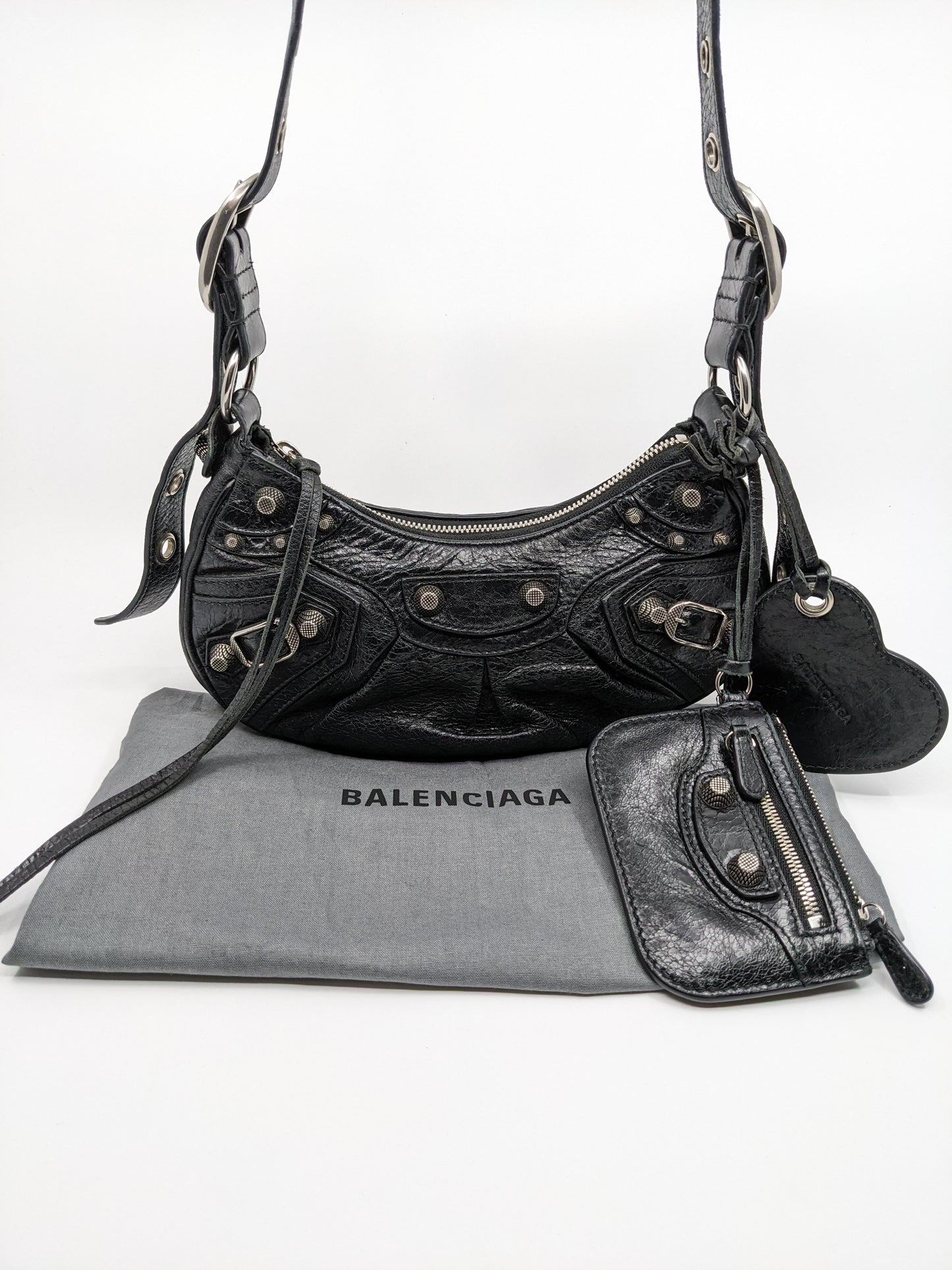 Balenciaga Le Cagole XS in Black