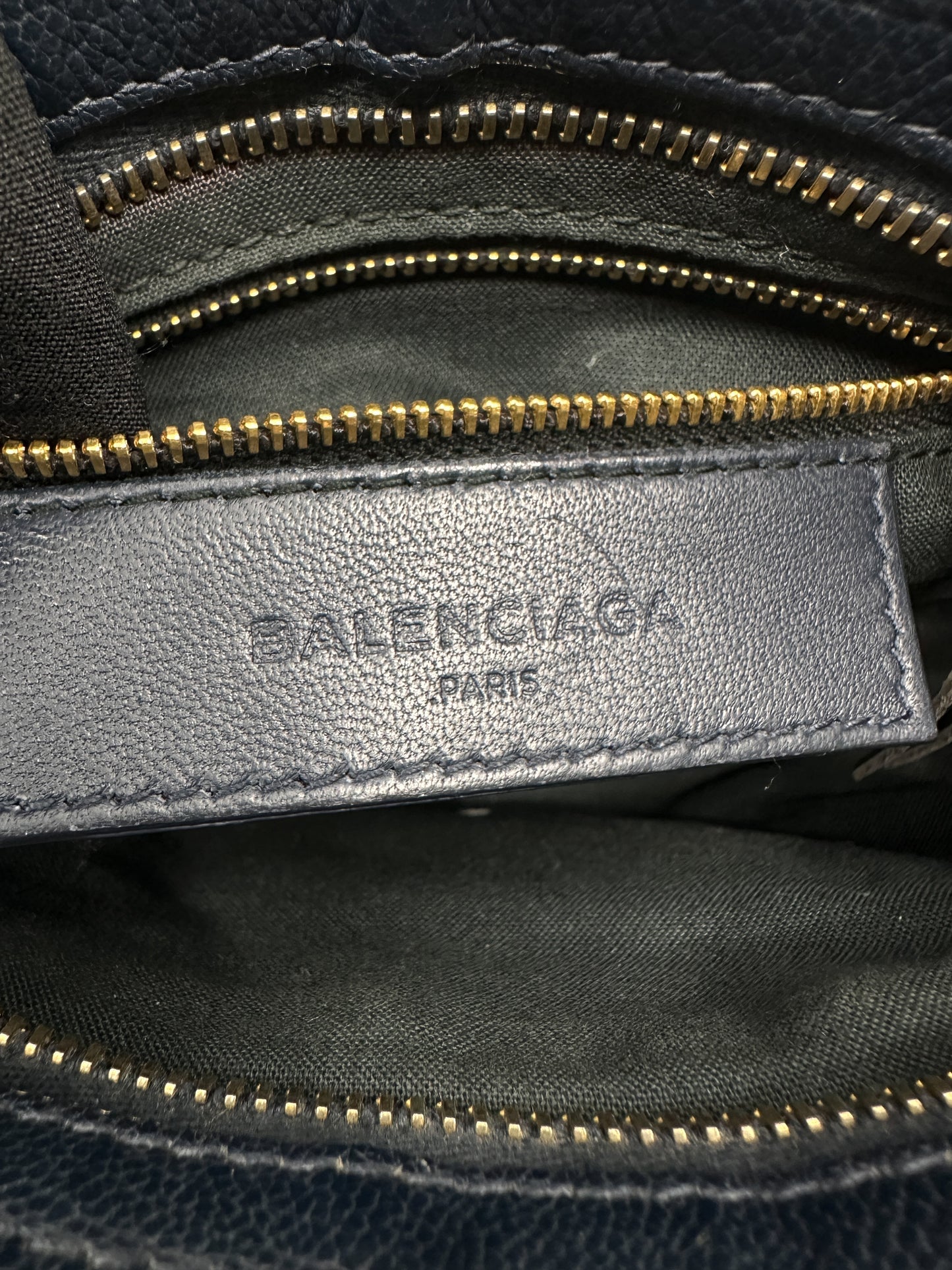 Balenciaga City Mini Dark Navy