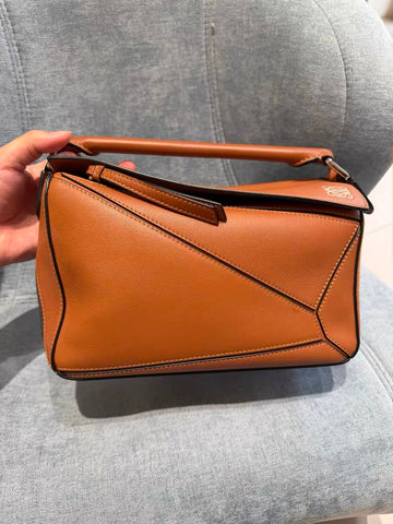 Loewe Puzzle Tan Small (30% Deposit)