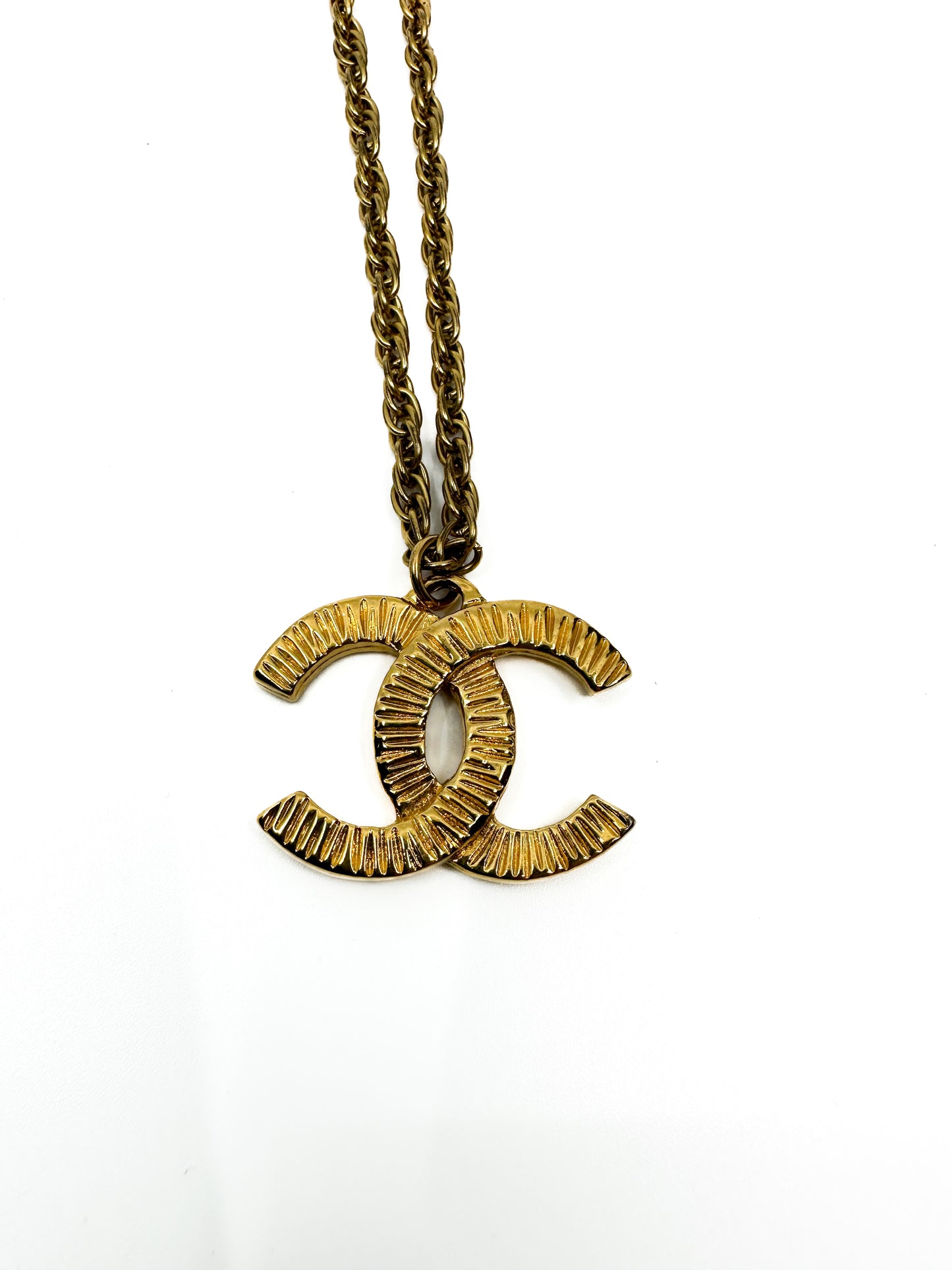 Chanel Vintage Classic Necklace Coco Mark