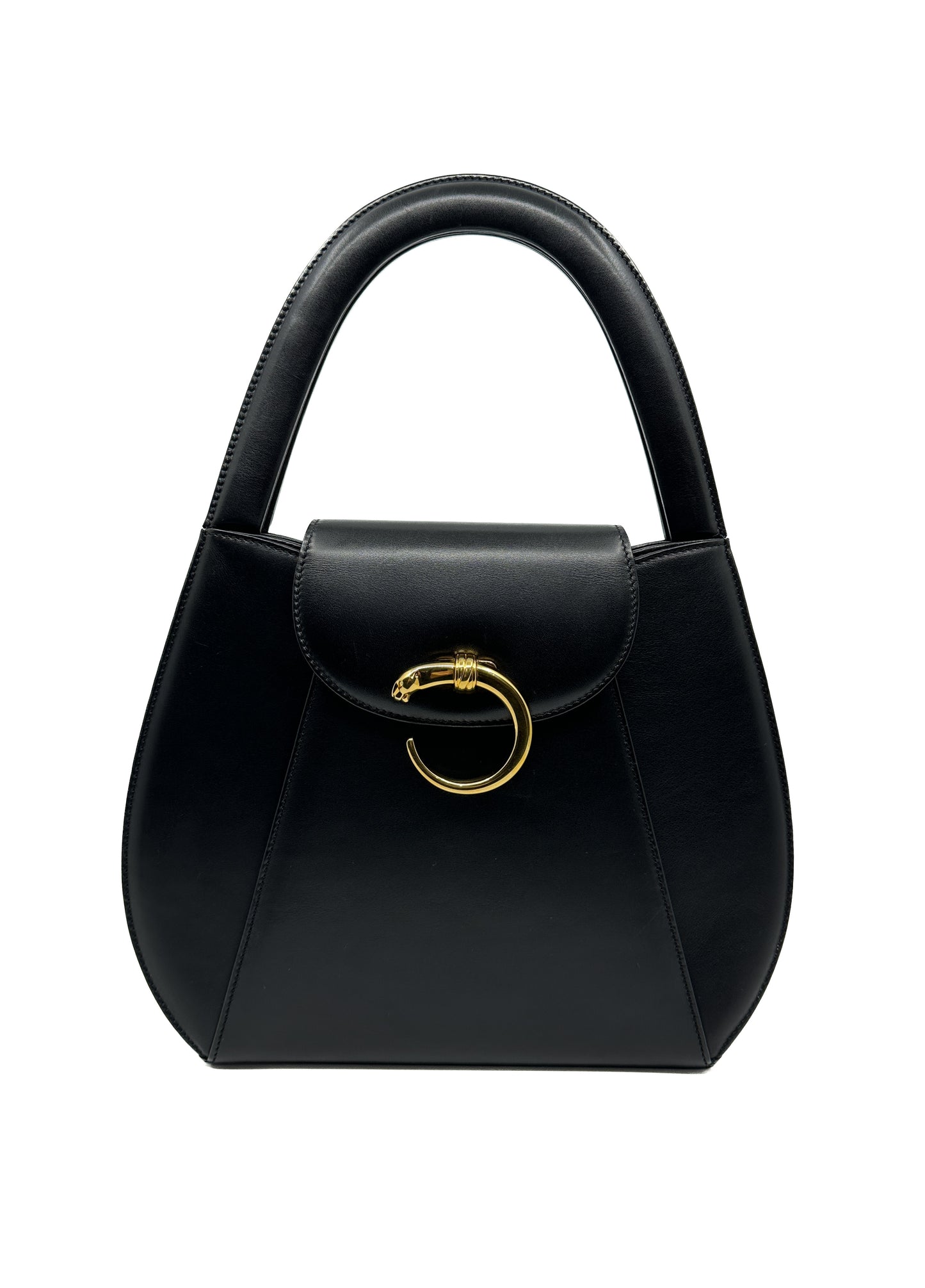 Cartier Vintage Panther Top Handle Bag