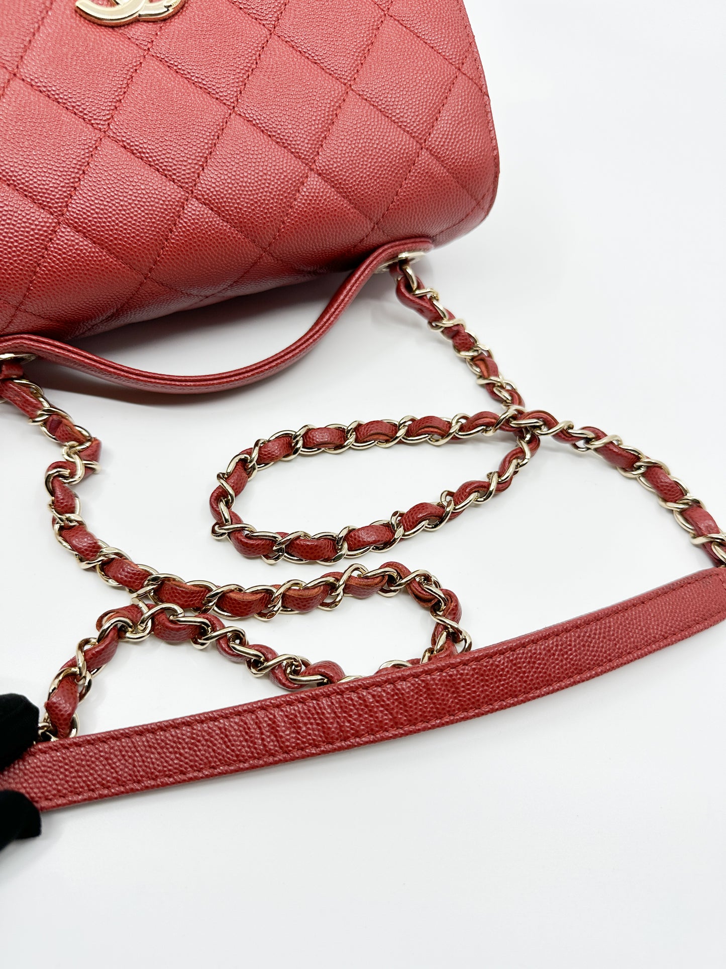 Chanel Business Affinity in Burgundy Caviar Leather