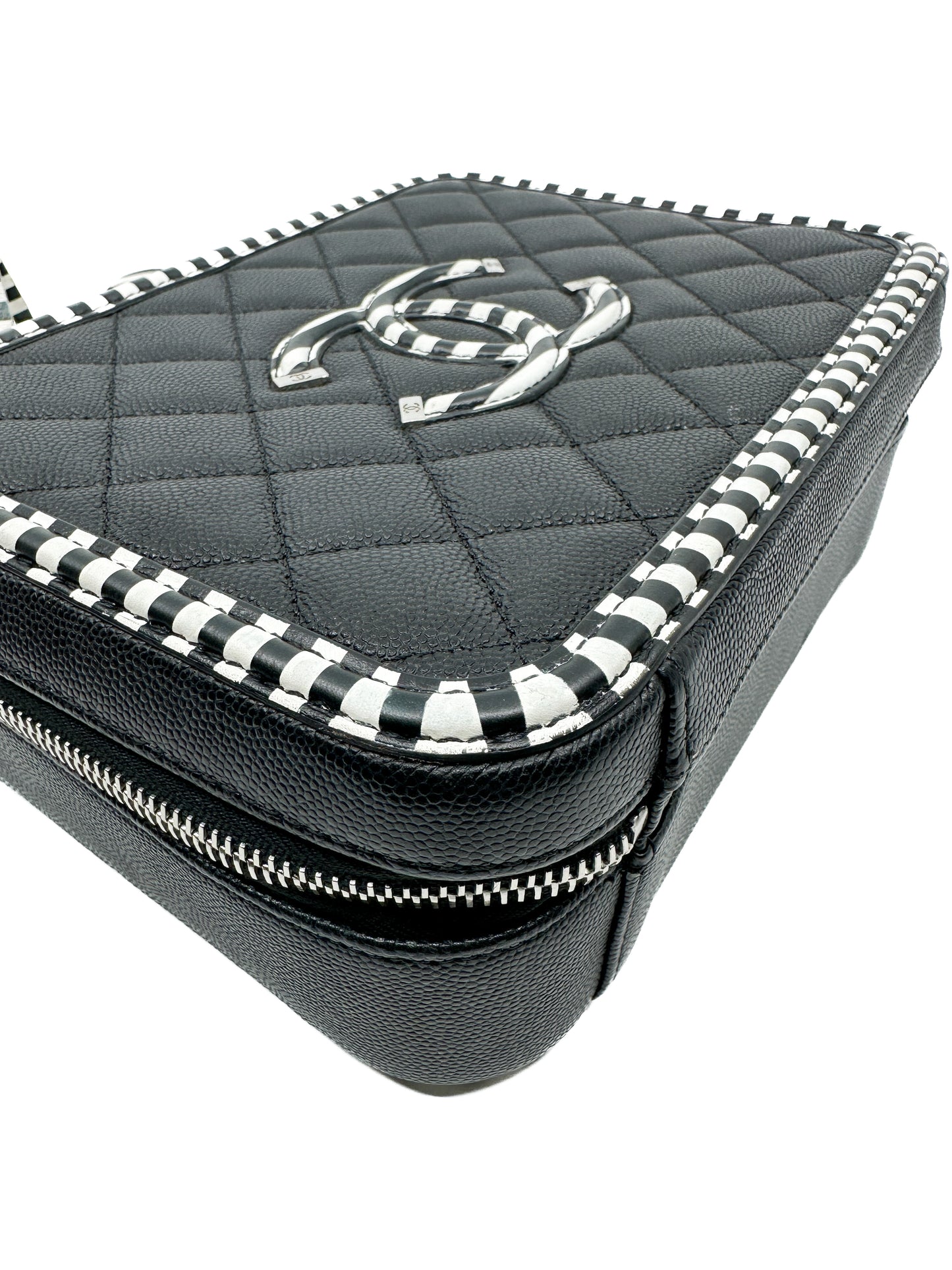 Rare Limited Chanel Filigree Vanity Case Cruise 2019