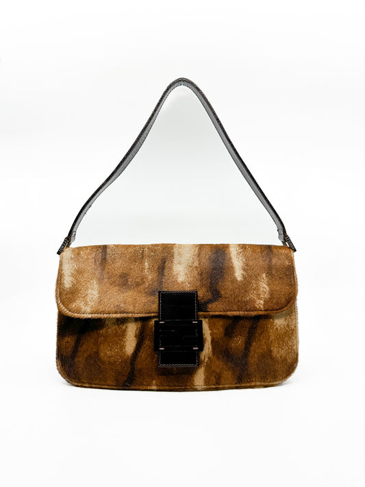 Fendi Pony Hair Baguette