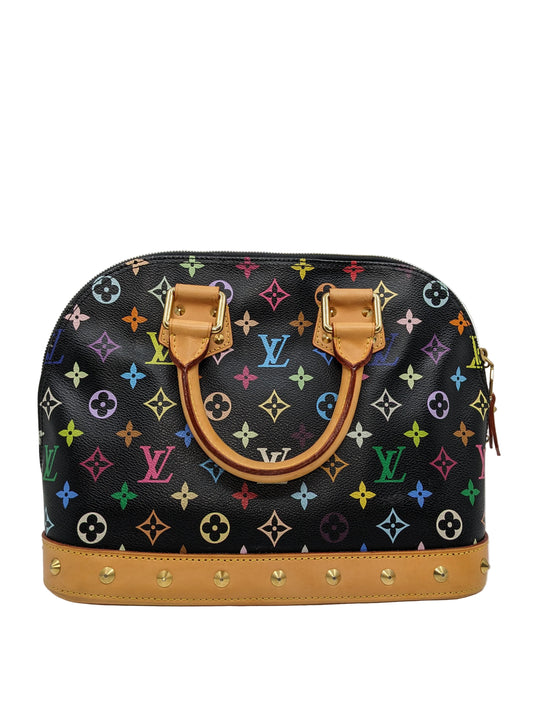 Louis Vuitton Vintage Alma Murakami Black