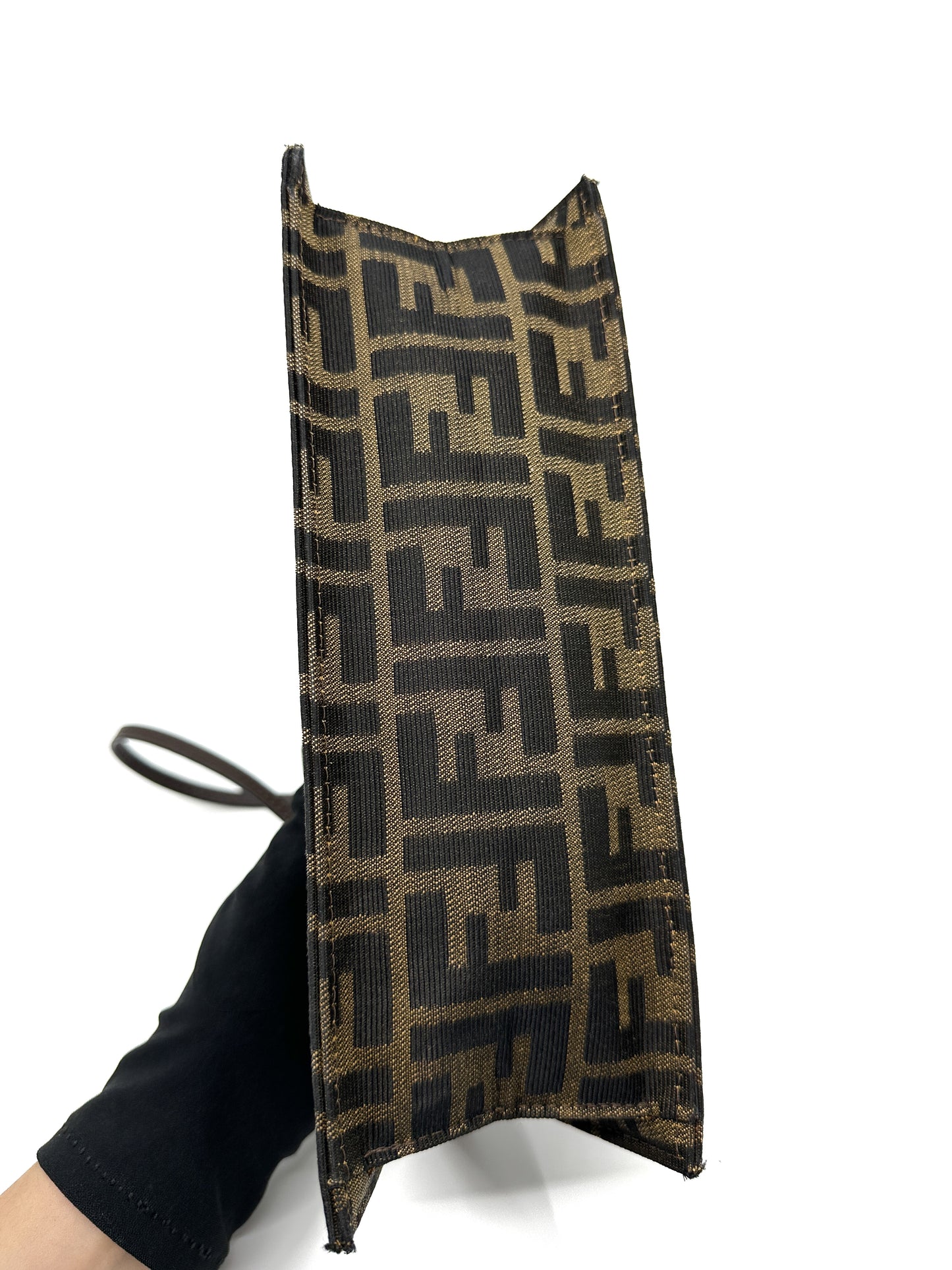 Rare Vintage Mini Fendi Zucca Shoulder Bag