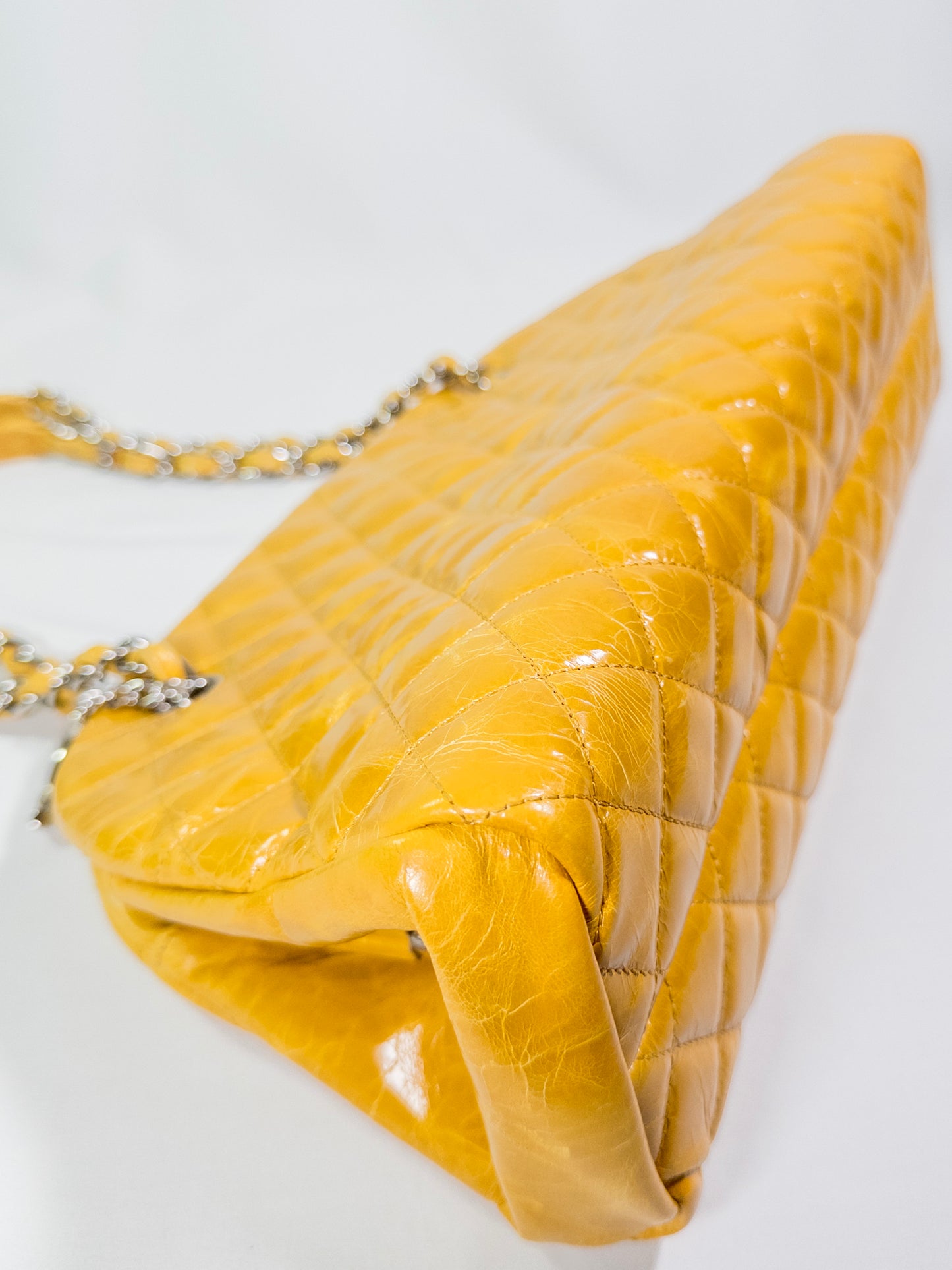 Rare Vintage Chanel Mademoiselle Miss Yellow