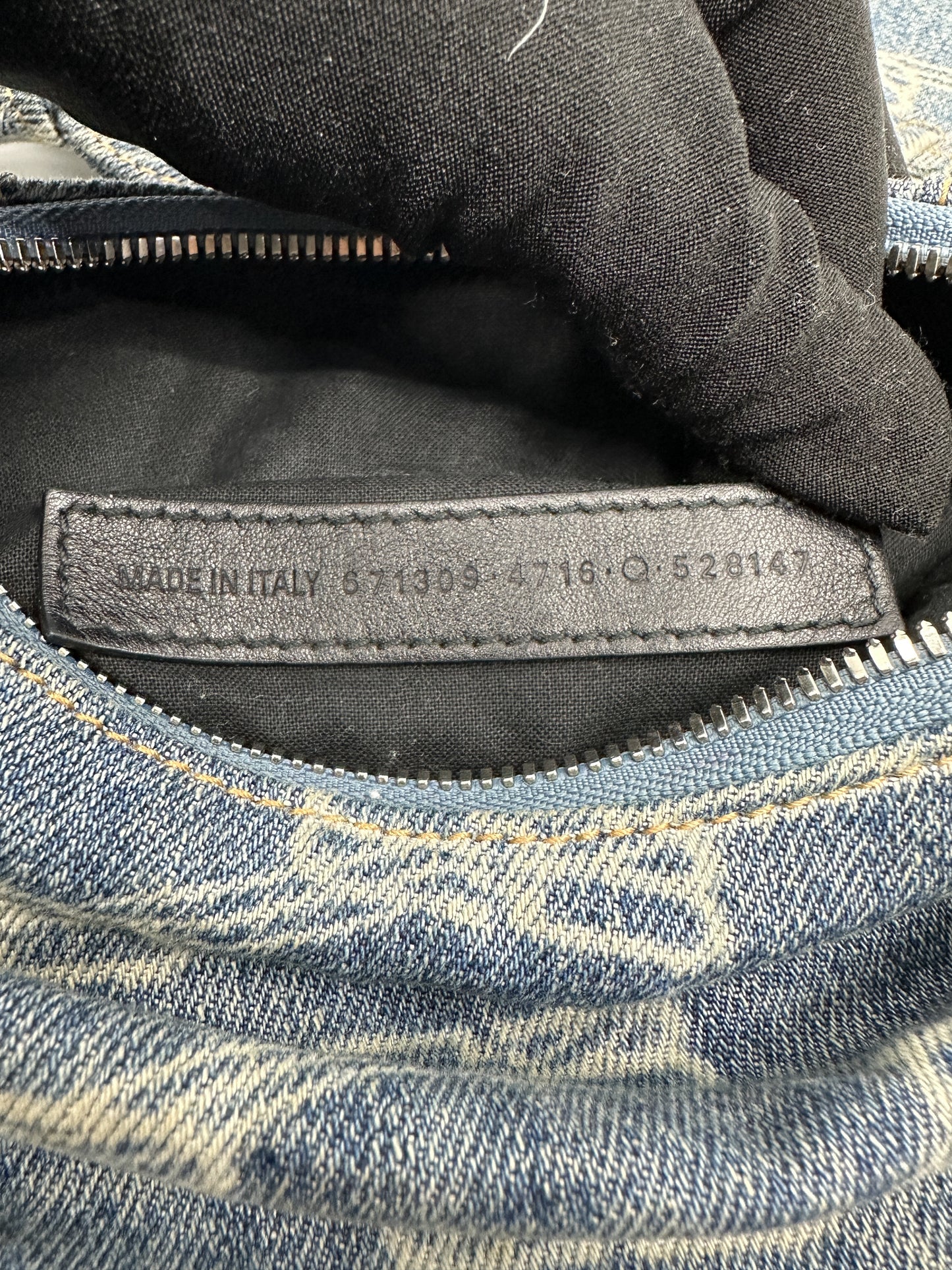 Balenciaga Le Cagole XS in Denim