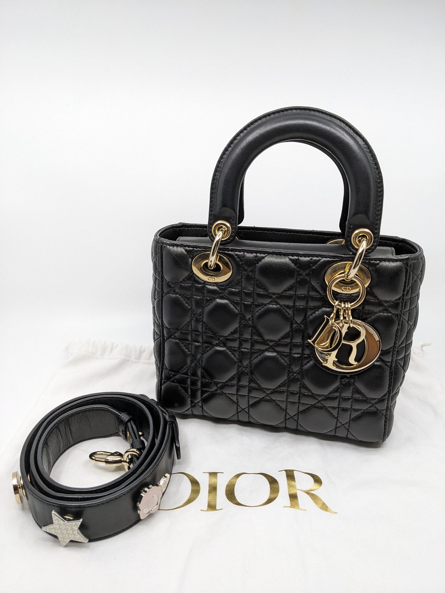 Lady Dior Small Size GHW