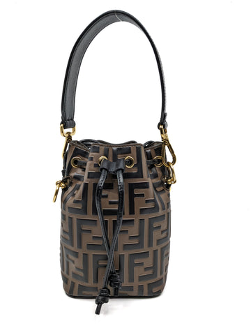 Fendi Mini Tresor Bucket Bag
