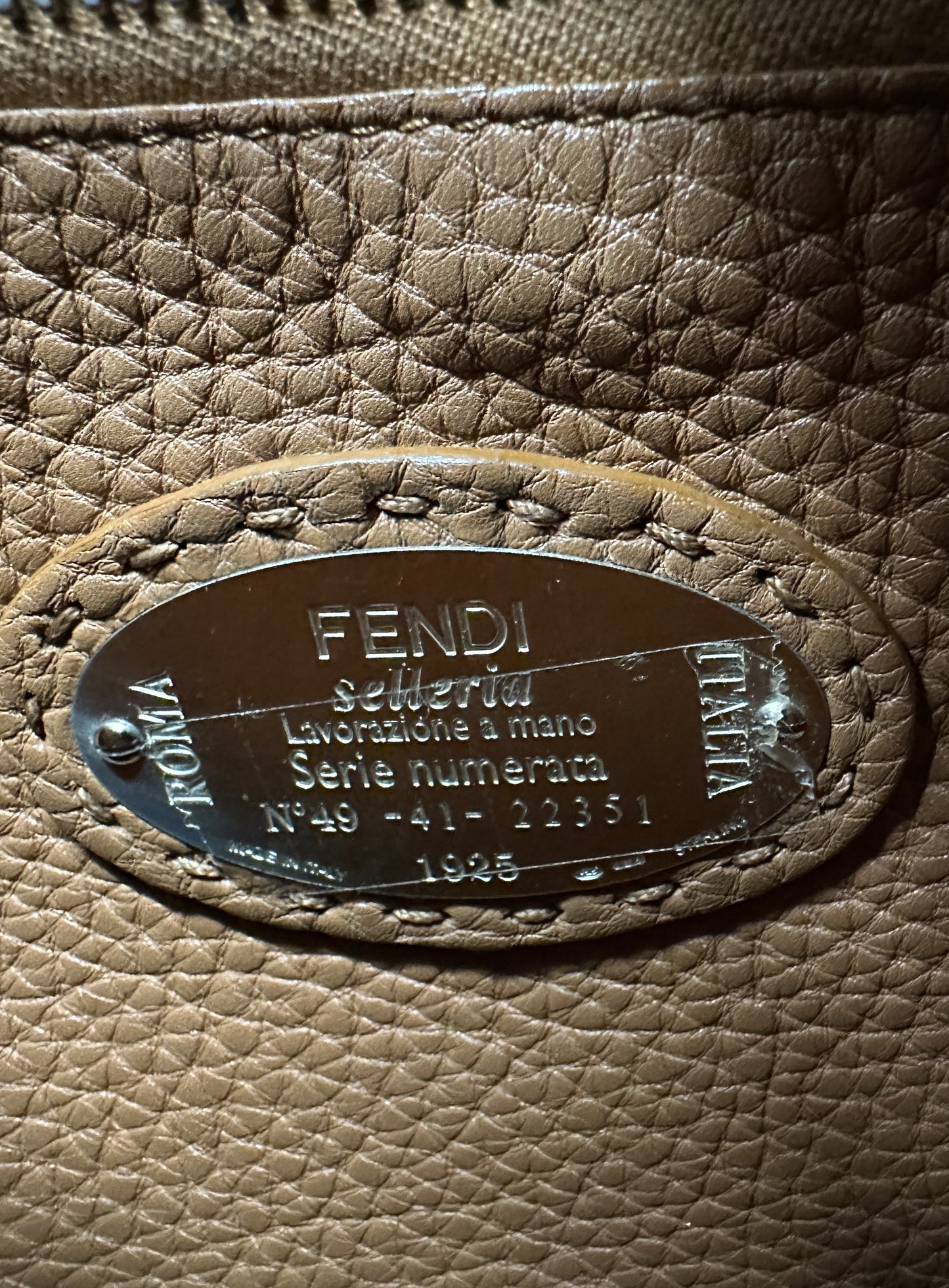 Fendi Peekaboo Selleria in Medium Size