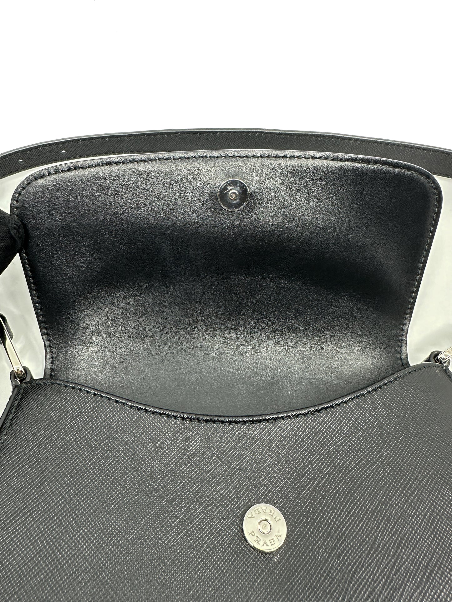 Rare Prada Cleo Flap in Saffiano Leather