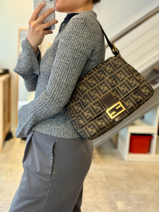 Rare Vintage Fendi Mama Gold Hardware