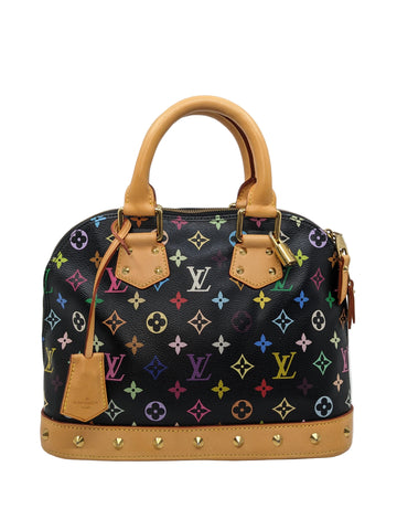 Louis Vuitton Vintage Alma Murakami Black