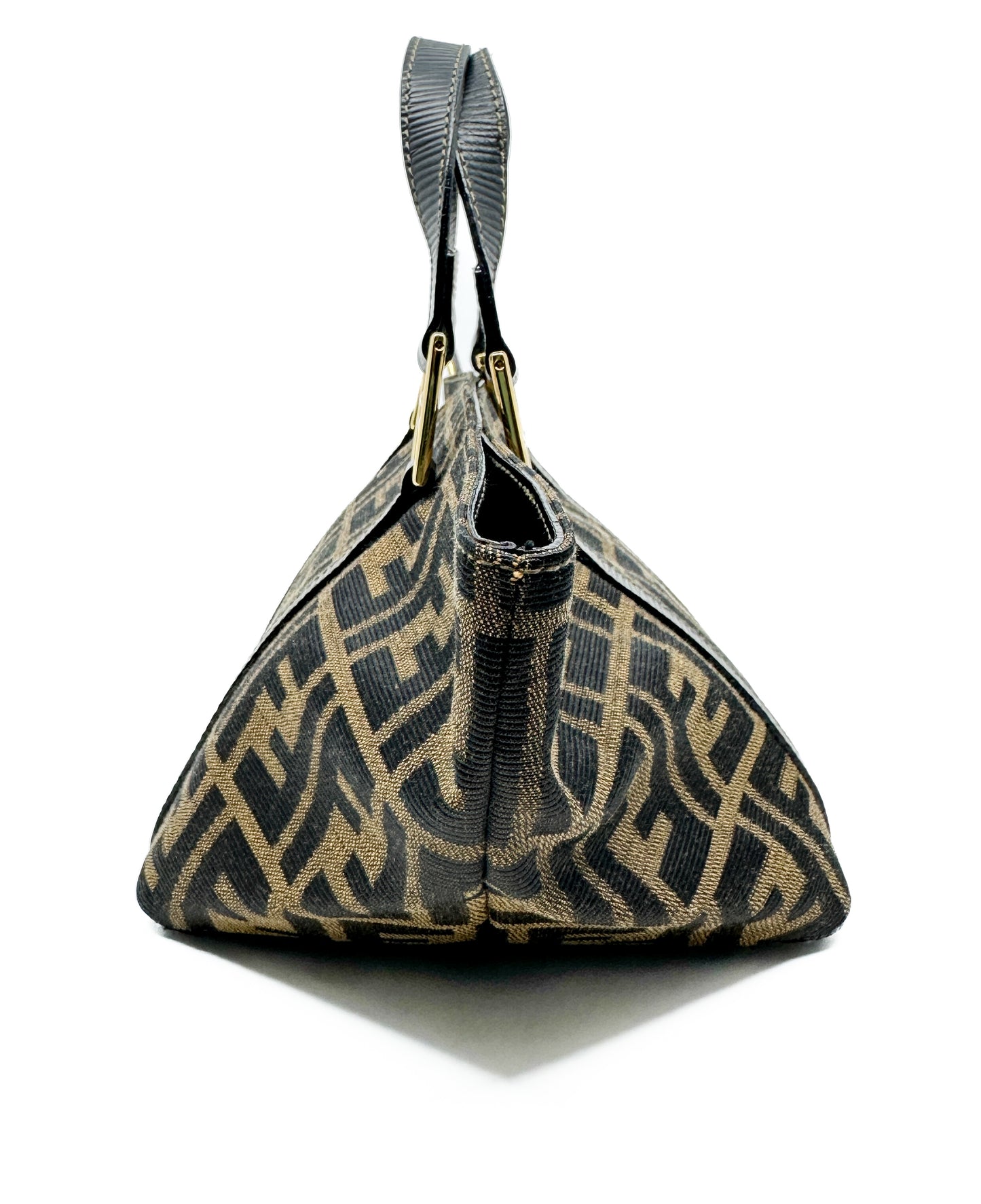 Vintage Fendi Mini Triangle Tote Bag