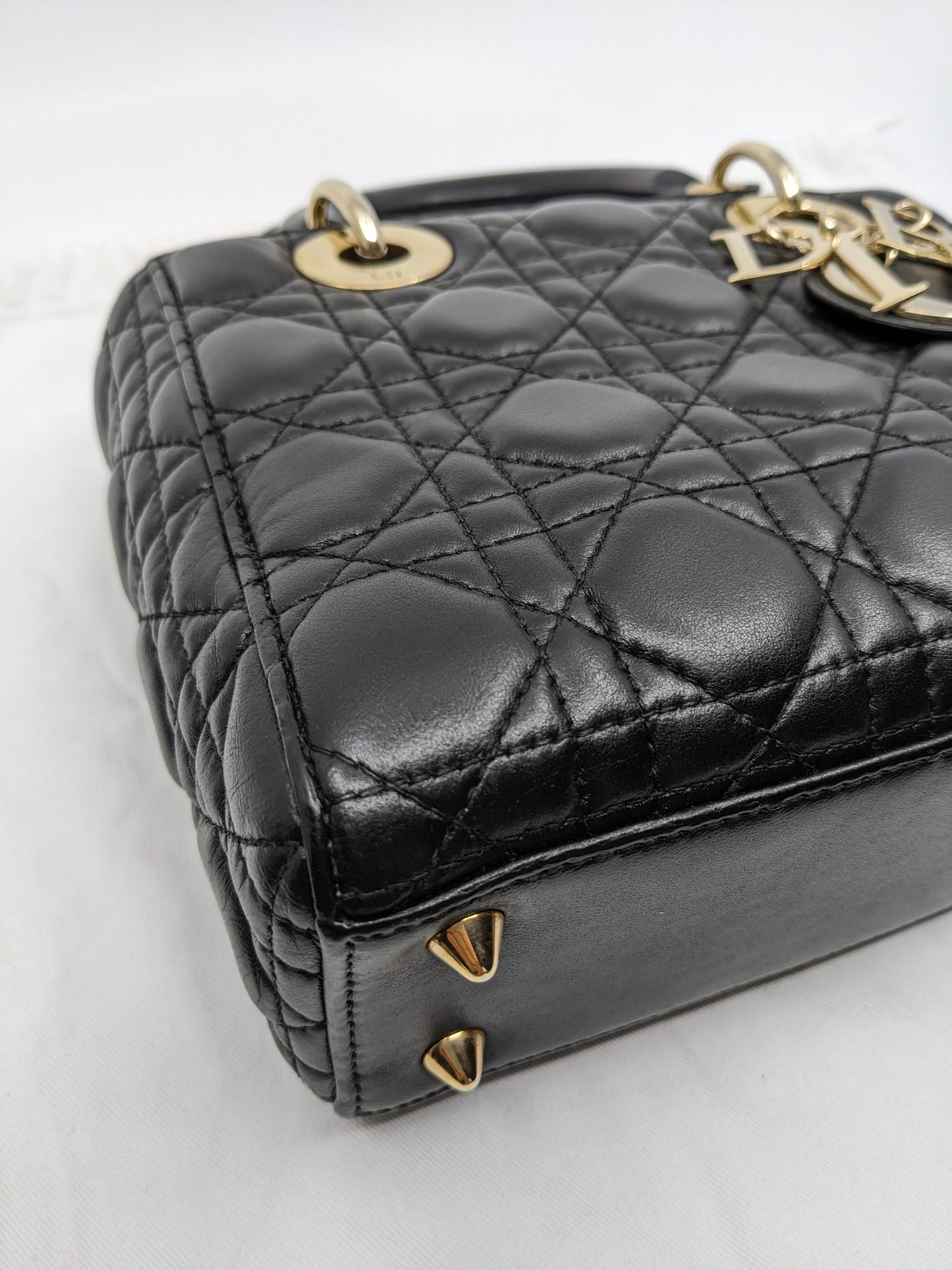 Lady Dior Small Size GHW