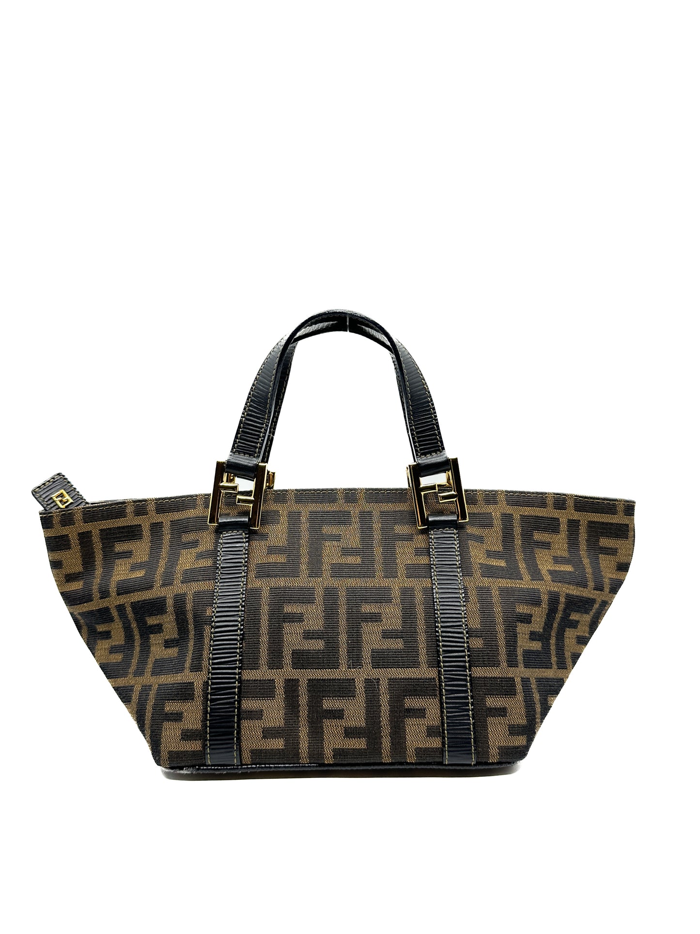 Vintage Fendi Mini Triangle Tote Bag