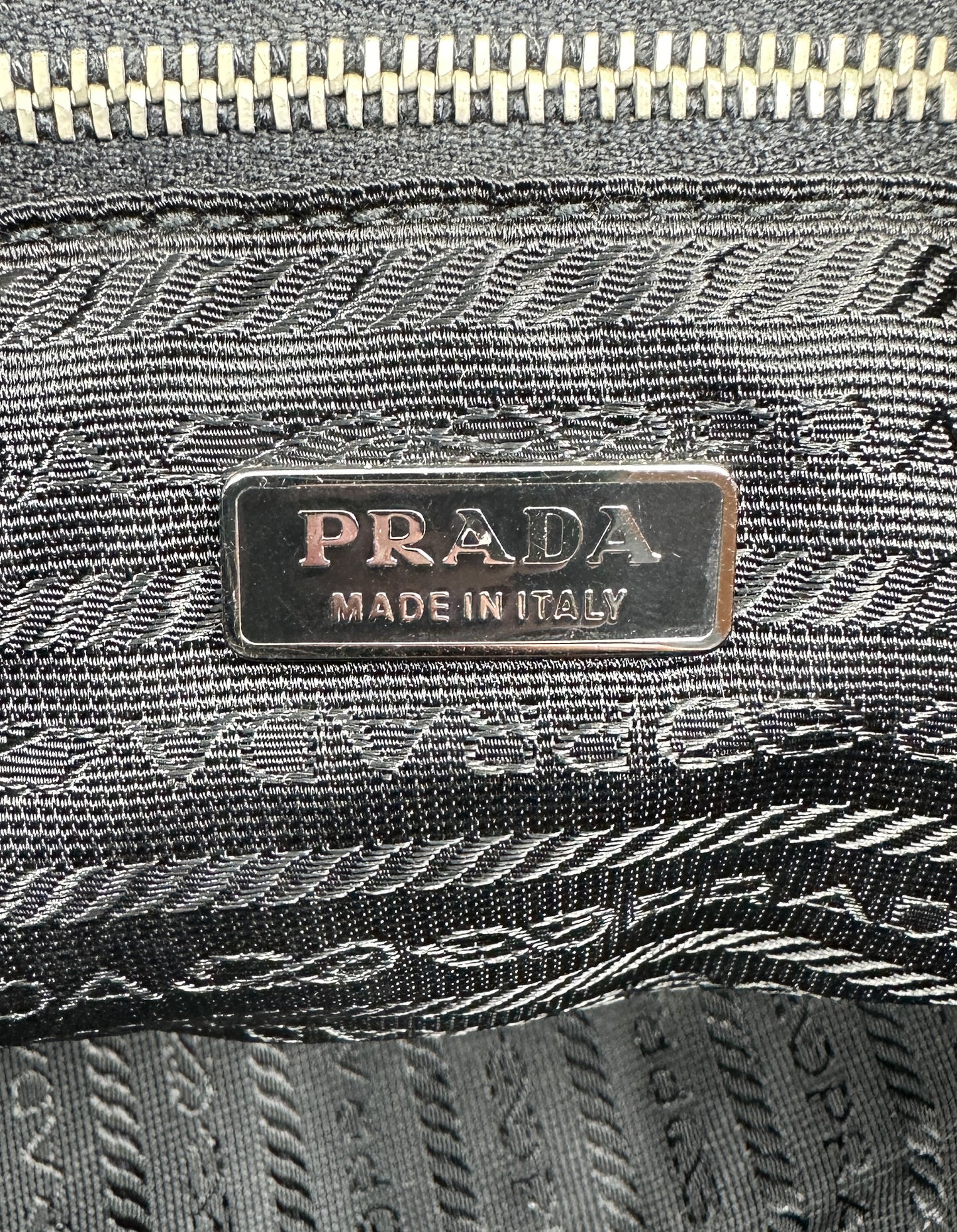 Vintage Prada Nylon Should Bag Medium Size