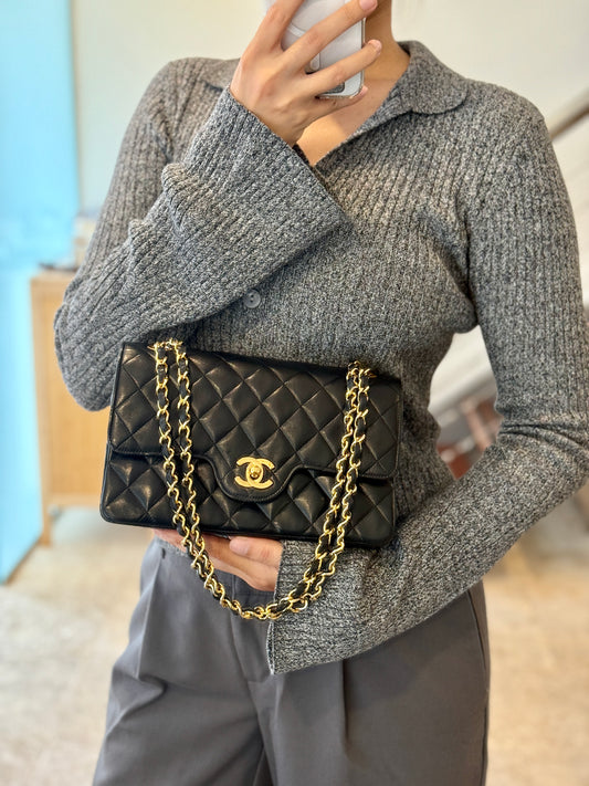 Rare Vintage Chanel CF Small 24K Gold Hardware