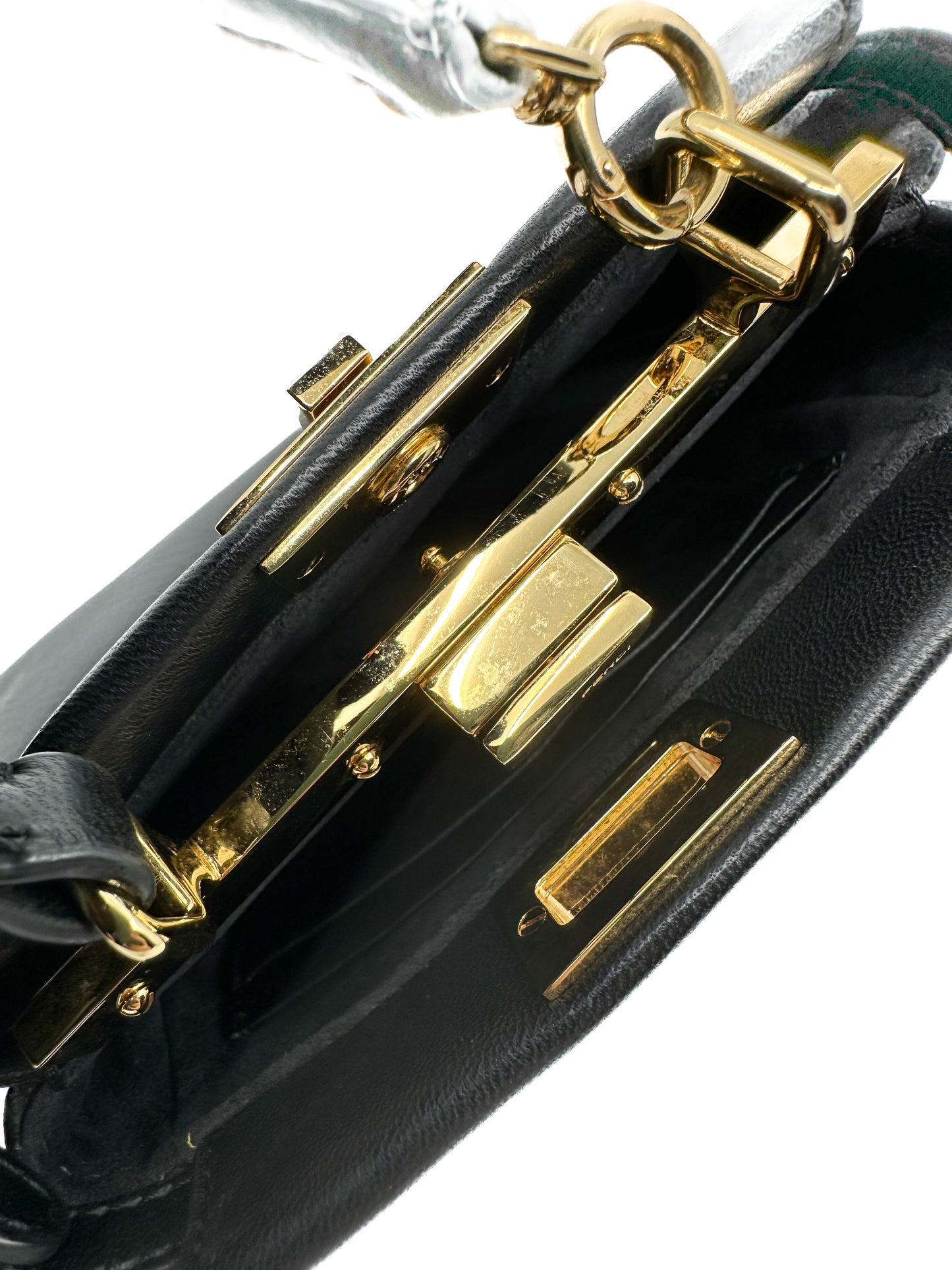 Fendi Micro Peekaboo in Nappa Black