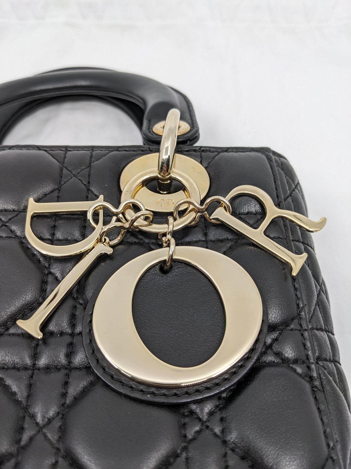 Lady Dior Small Size GHW