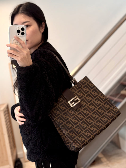Vintage Fendi Zucca Tote