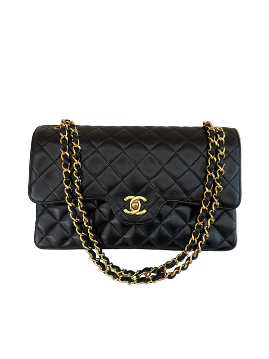 Rare Vintage Chanel CF Medium 24K Gold Hardware