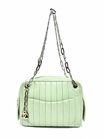 Chanel Mademoiselle Camera Bag in Mint