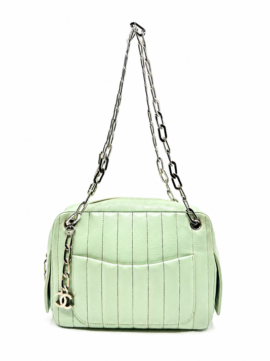 Chanel Mademoiselle Camera Bag in Mint