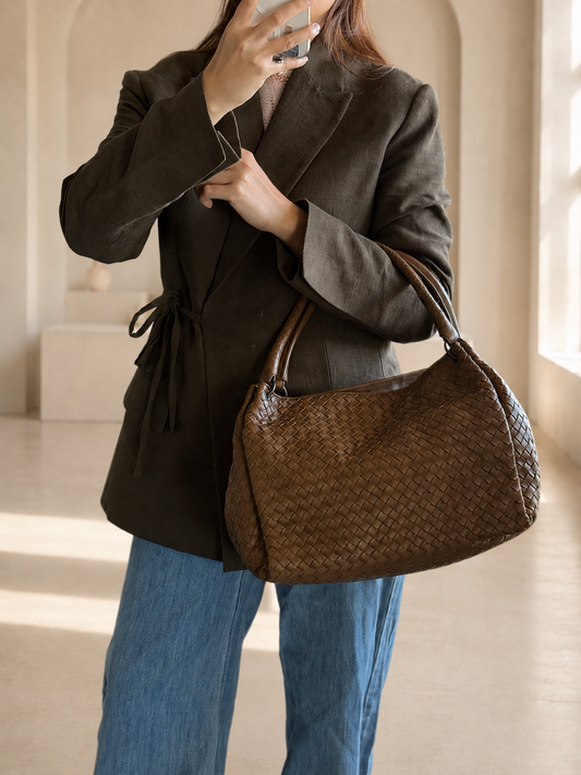 Bottega Veneta Intrecciato Parachute Tote