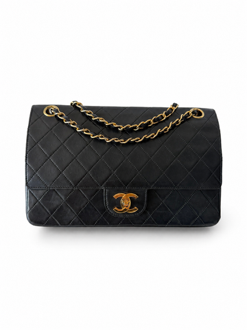 Rare Vintage Chanel CF Medium Lambskin 24K Gold Hardware