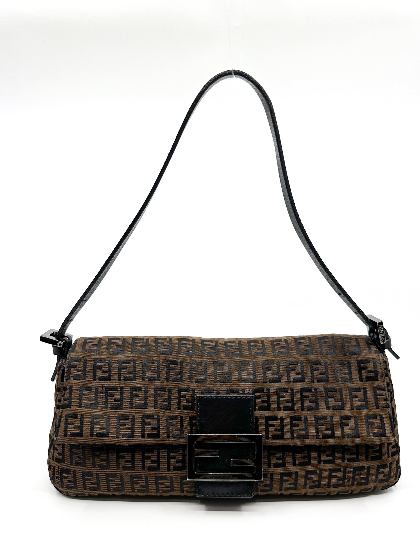 Fendi Mamma Baguette in Brown Zucchino