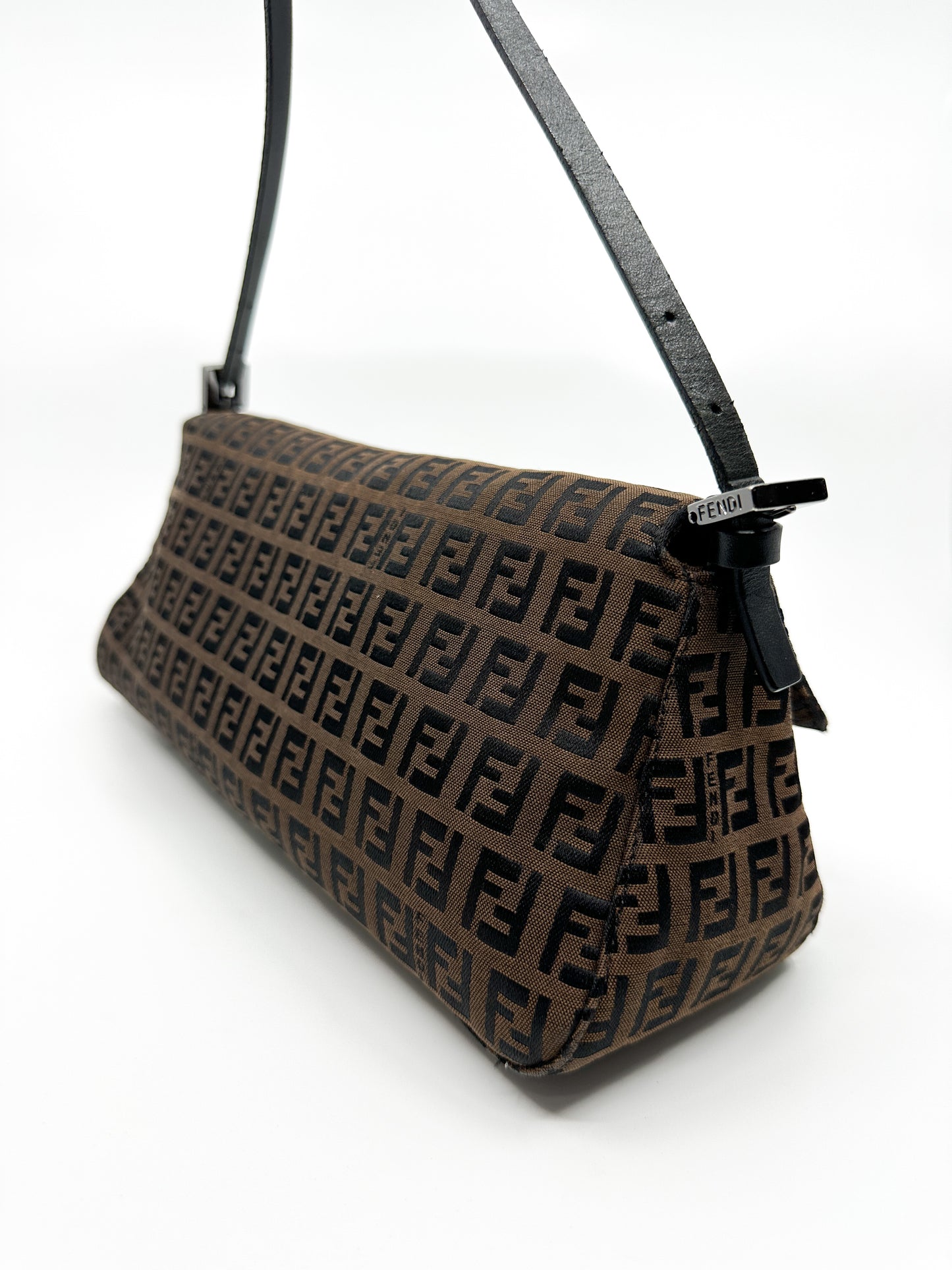 Fendi Mamma Baguette in Brown Zucchino