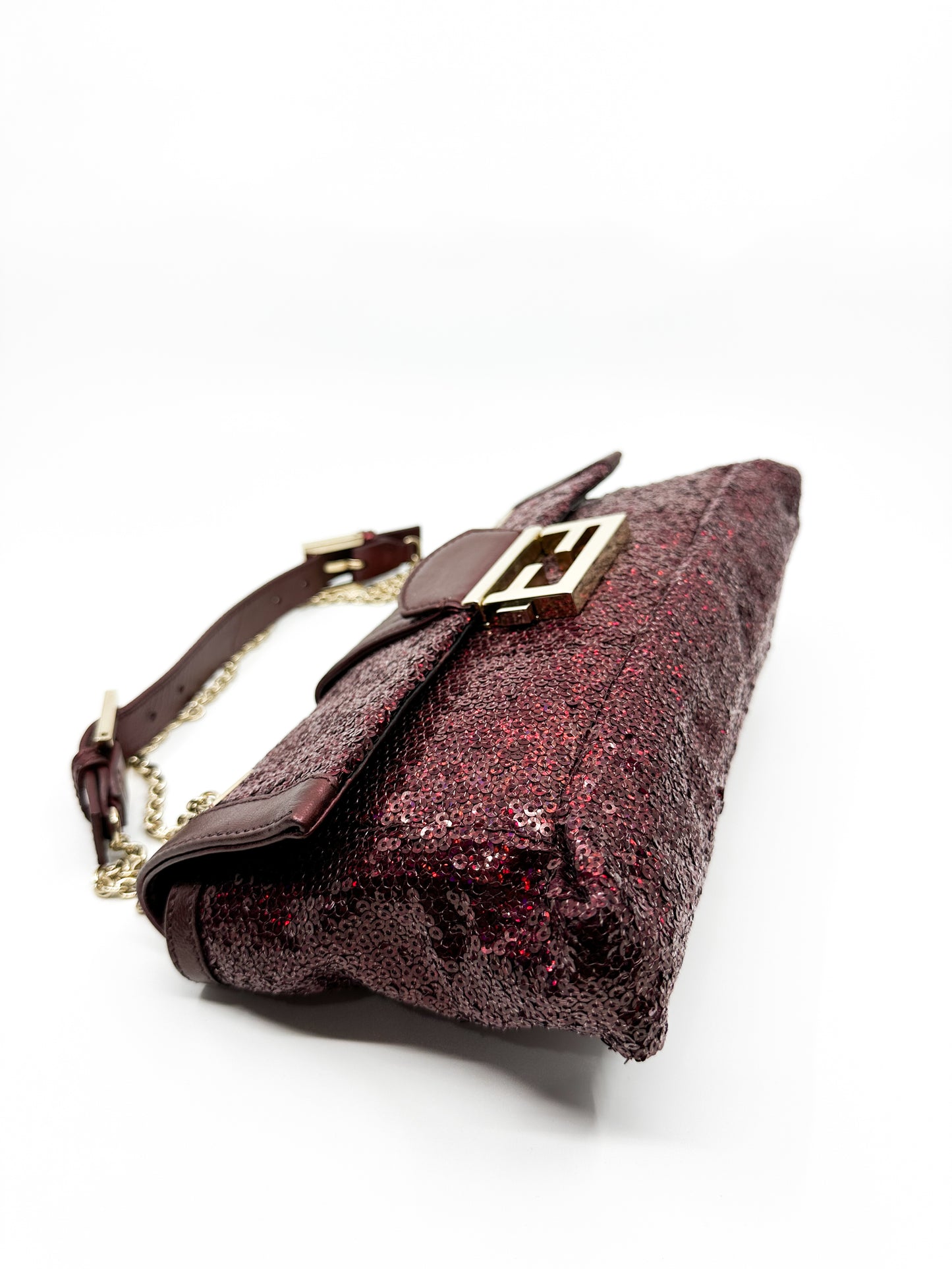 Rare Fendi Baguette in Red Sequin