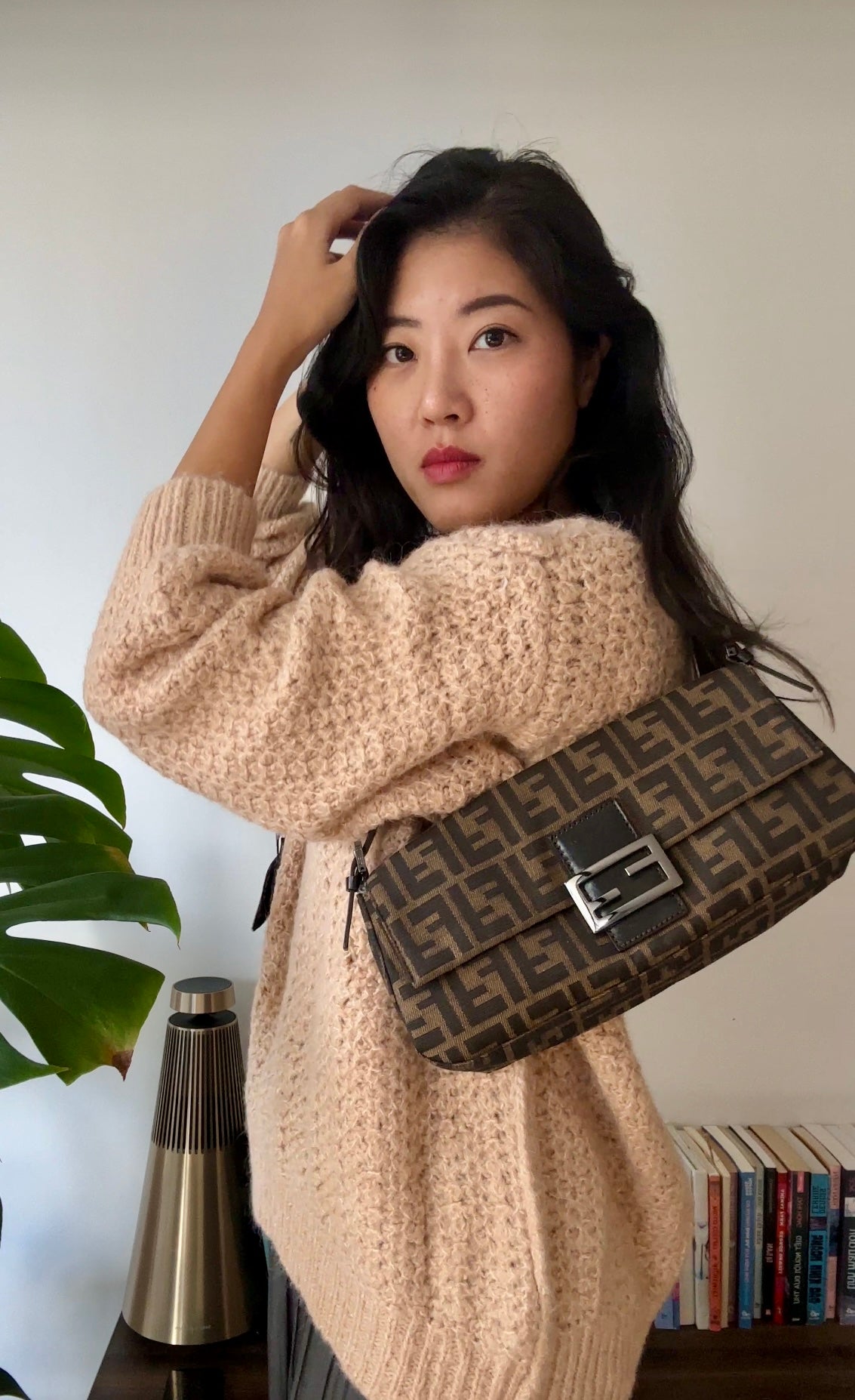 Fendi Baguette in Brown Zucca