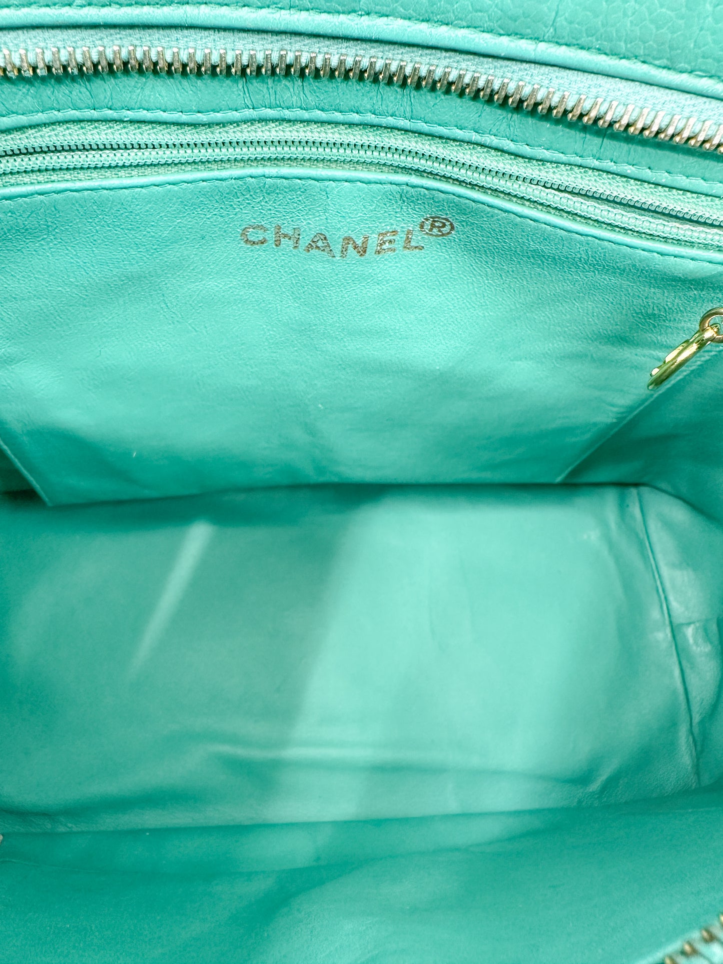 Chanel Medallion Tote in Green