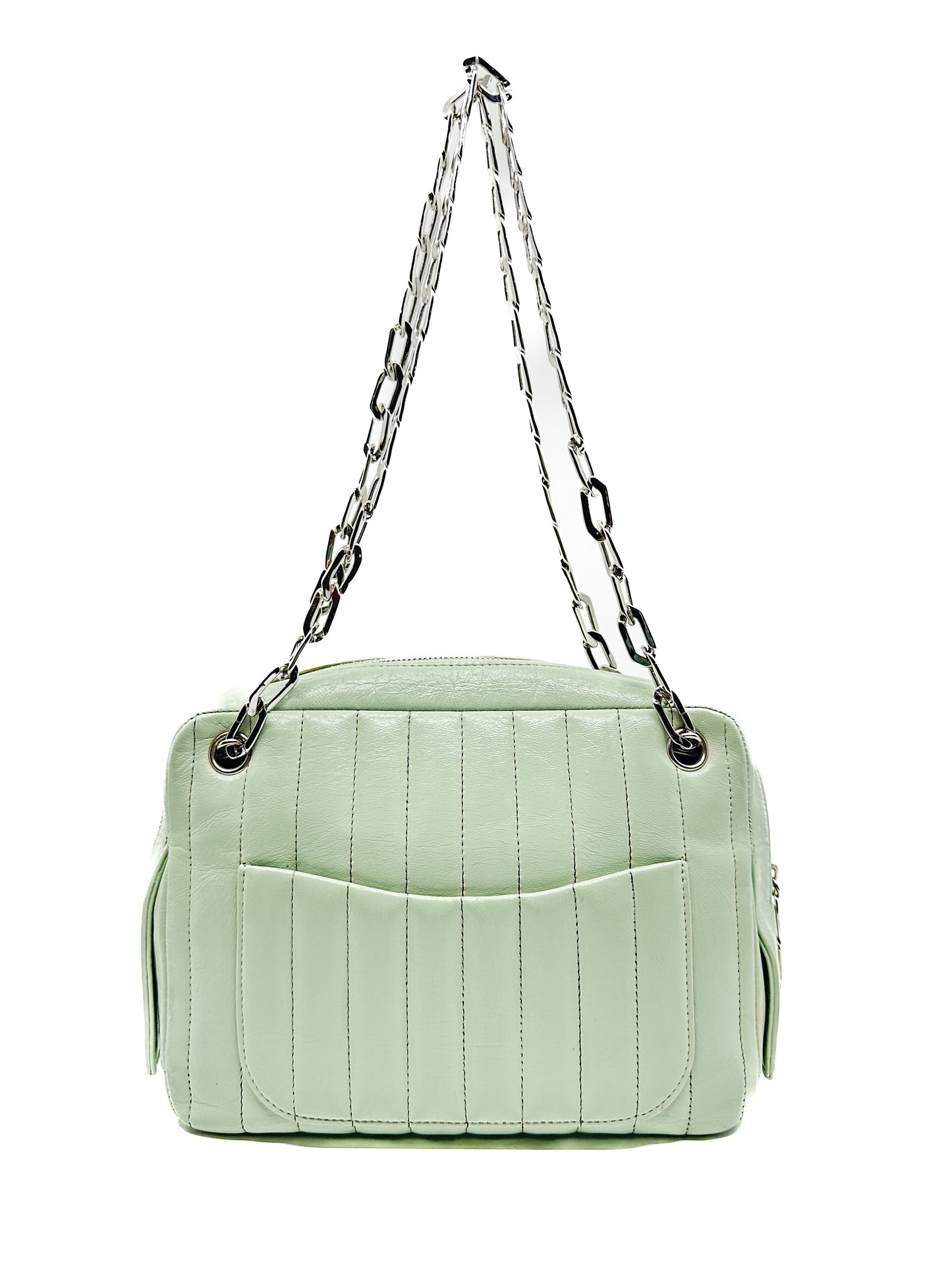 Chanel Mademoiselle Camera Bag in Mint