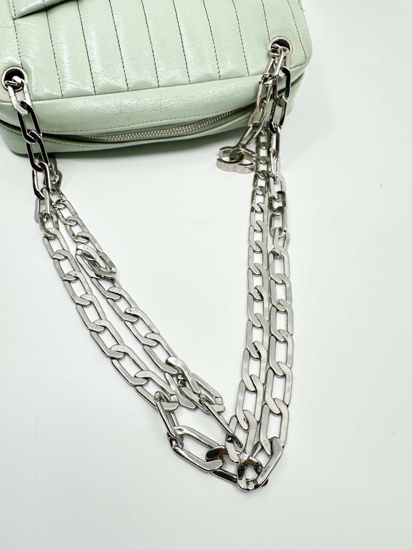 Chanel Mademoiselle Camera Bag in Mint