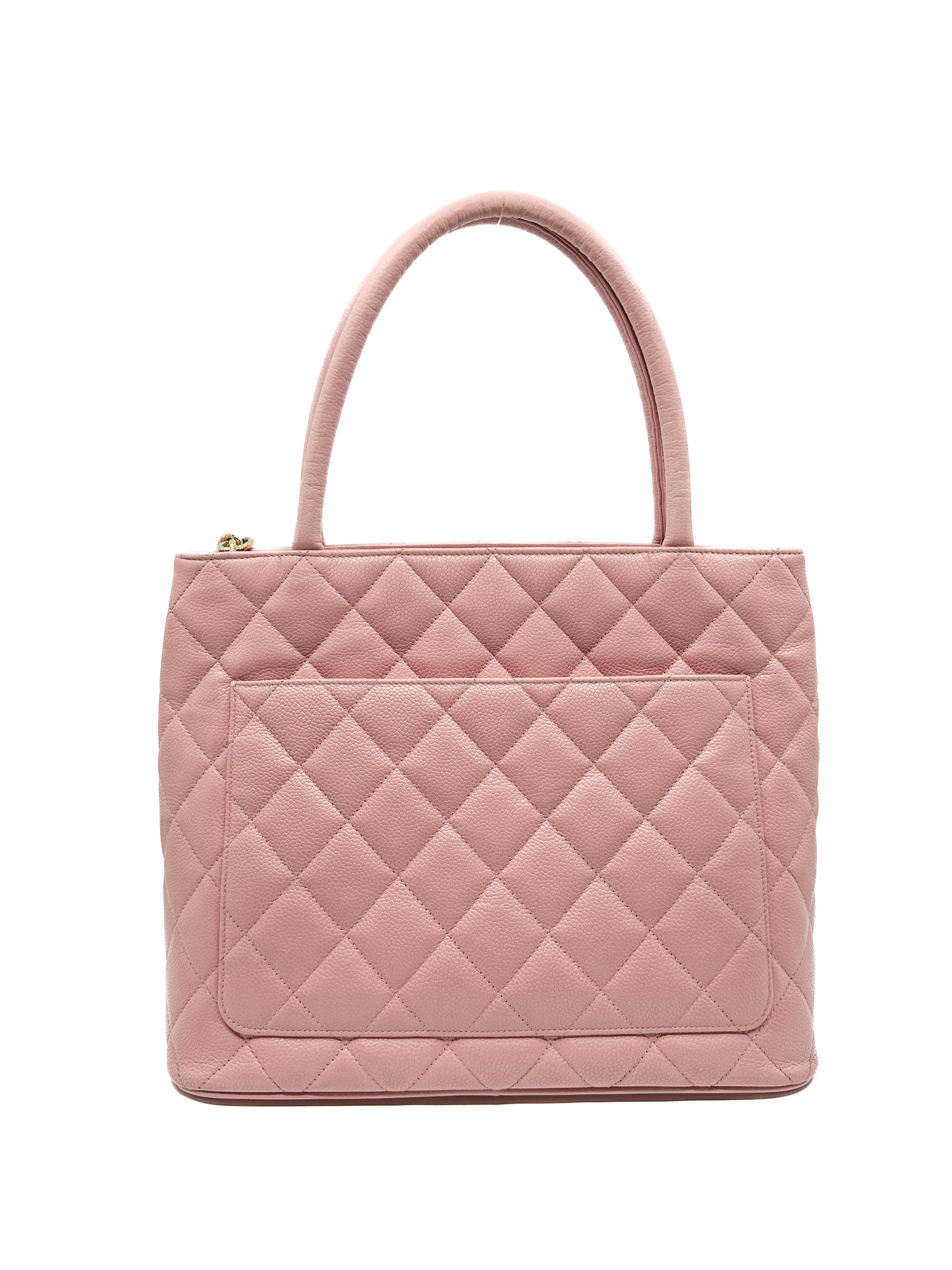 Chanel Medallion Tote in Sakura Pink (Rare Color)