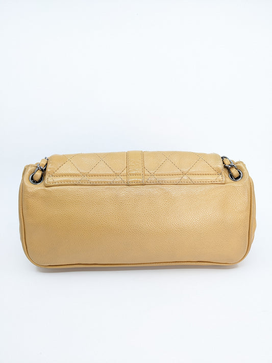 Chanel Quilted Accordion Mademoiselle Flap Bag