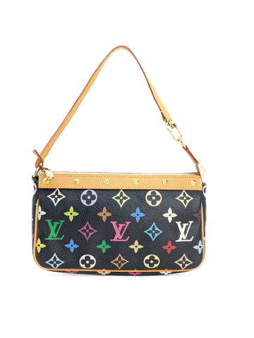 LV Pochette Murakami Black