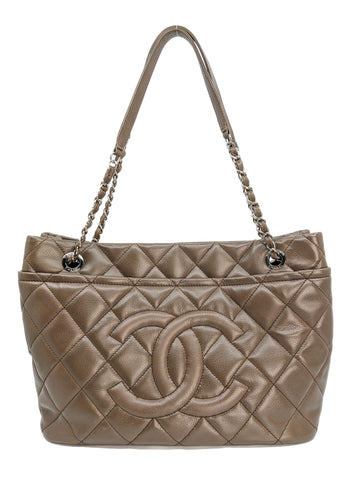 Chanel Vintage Soft Tote Etoup Caviar