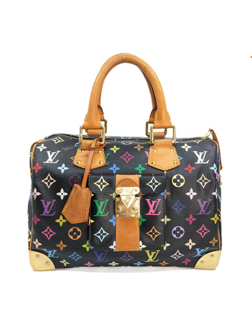 LV Speedy Murakami 30 Black