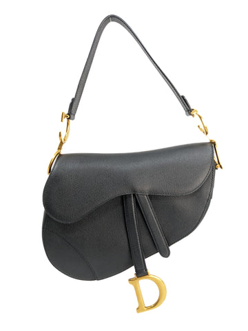 Dior Saddle Medium Black